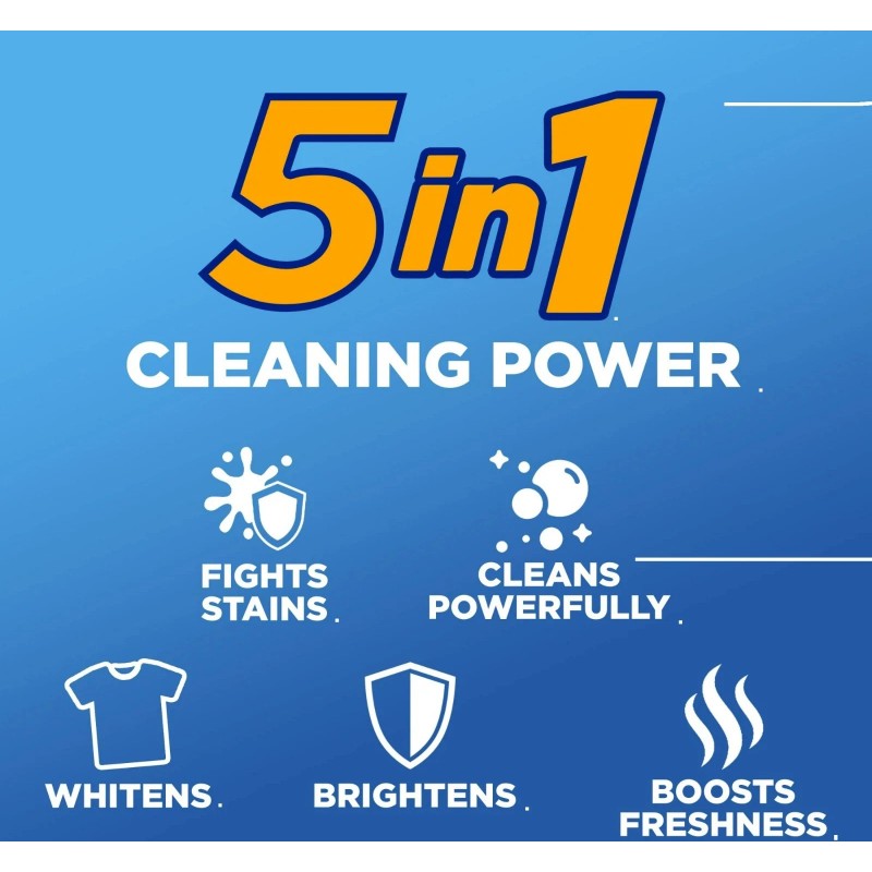 ARM & HAMMER Plus OxiClean Liquid Laundry Detergent, 77 loads,