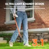 Litheli Cordless Weed Wacker 12 Inch, U20 Handy+ 20V String
