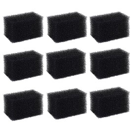 AUTSEEYS 9Pack Cat Fountain Sponge Replacement Foam Sponges for Stainless Steel Fountains 84oz/2.5L Cat Water Fountain,Block Shape