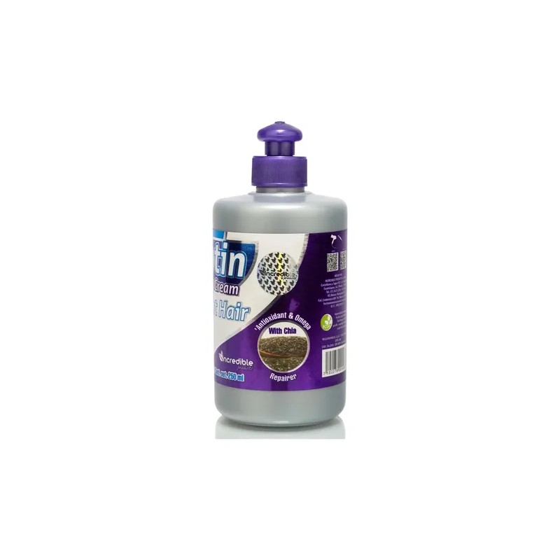 Crema Peinar Biotina + Queratina C/250ml Labs ncredible
