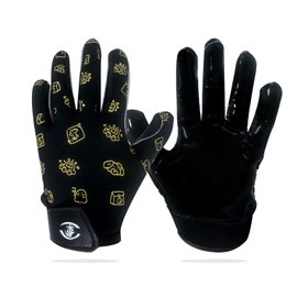 faralite Youth Football Gloves, Enhanced Grip Ultra-Tack, Breathable Design, Superior Support, No-Slip Protection (colour2, Small)