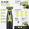 Rechargeable Electric Shaver for Men – Washable Beard & Body