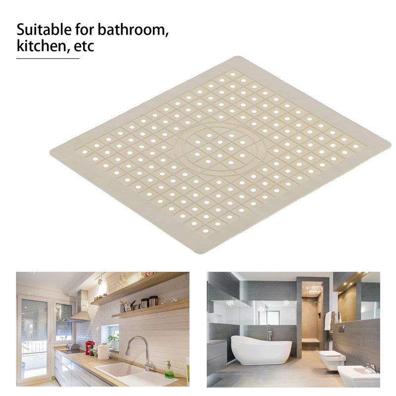Alvinlite Sink Liner, Square Rubber Sink Mat, Protects Sink, 2