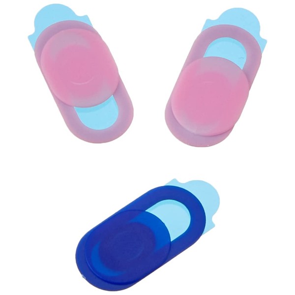 Smartphone, tablet and notebook camera lens cover, pack of 3