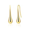 Philip Jones Gold Plated Teardrop Earrings