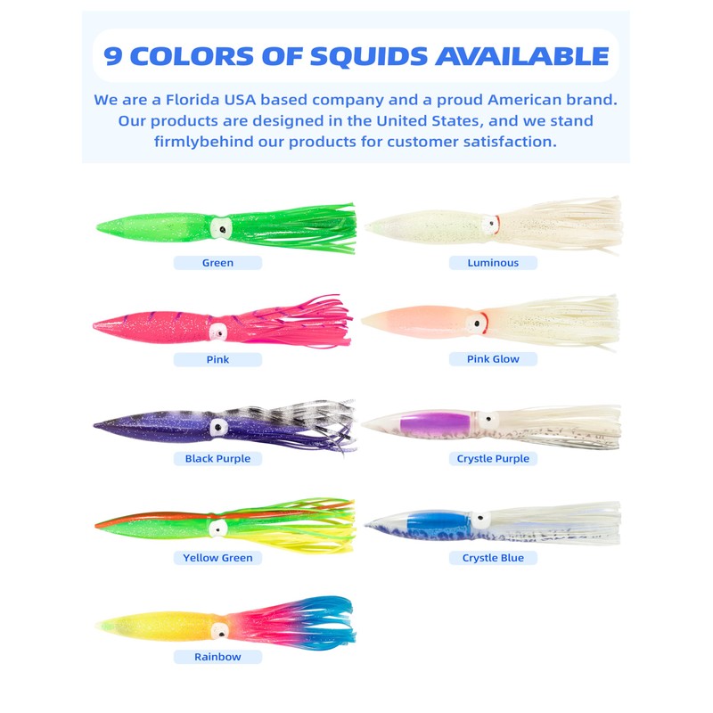BLUEWING 36" Upgraded Fishing Spreader Bar Formation with 9" Floating