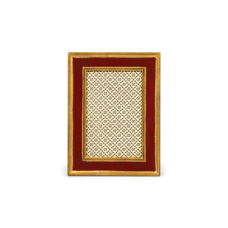 Cavallini Florentine Frames Classico Red 5 x 7