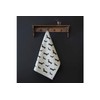 Sweet William Dachshund tea towel