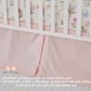 Brandream Luxury Softer Thicker Muslin Crib Sheets Set, Cotton Wildflower