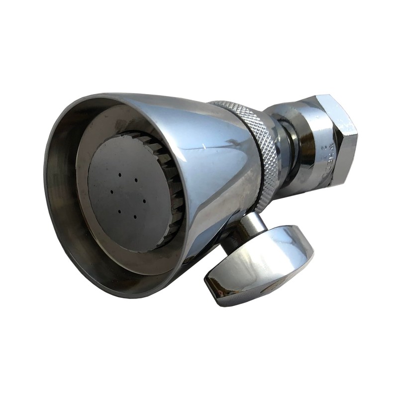 High Velocity Showerhead Spray 2.5 GPM Full Force Chrome All