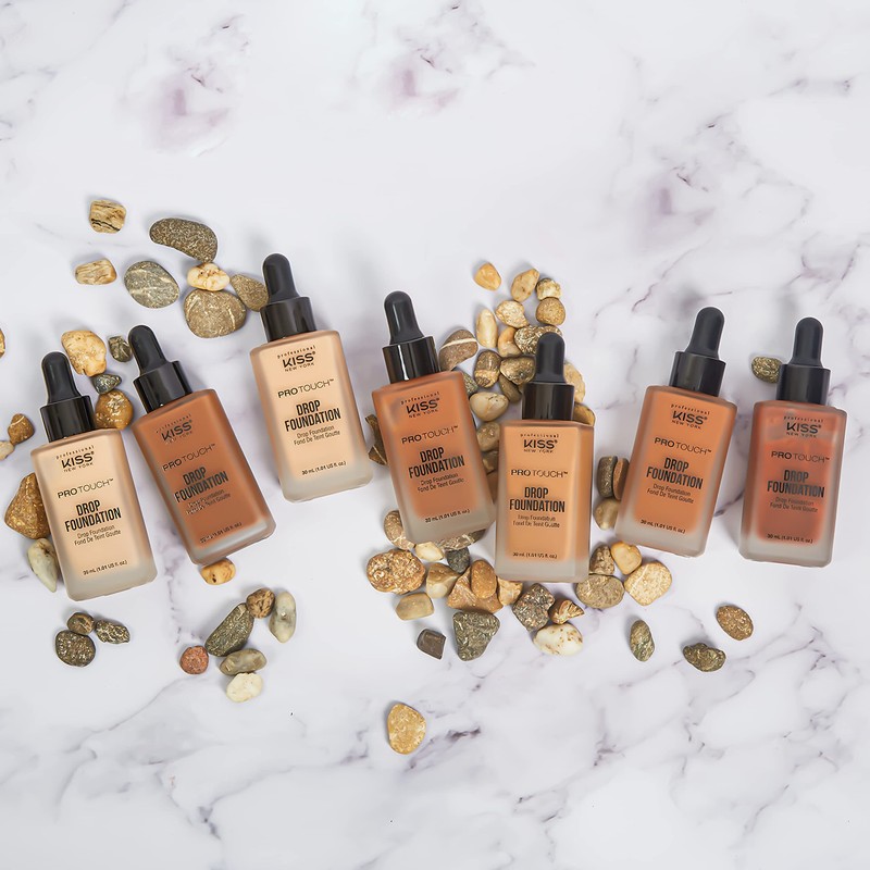 Kiss NY Professional PRO TOUCH Drop Foundation KPDF420 (Chestnut)