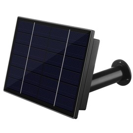 4W Trail Camera Solar Panels, 6V Output Solar Panel Kit with 6000 mAh Battery, Solar Battery Charger for Hunting Game Camera, Deer Feeder, Rechargeable Battery Security Camera, DC 3.5mm*1.35mm Plug