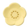 Deco Corporation Concombre ZCB-38440 Flower Base, Yellow, Size: Approx. W4.8
