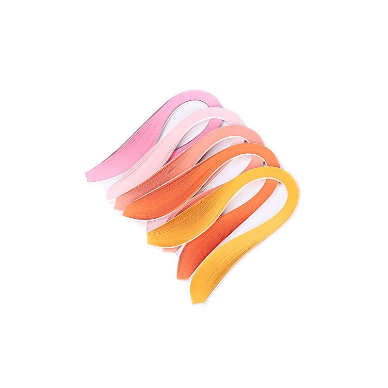 Quilling Strips 5mm Paper Quilling Set Solid Color Star Origami