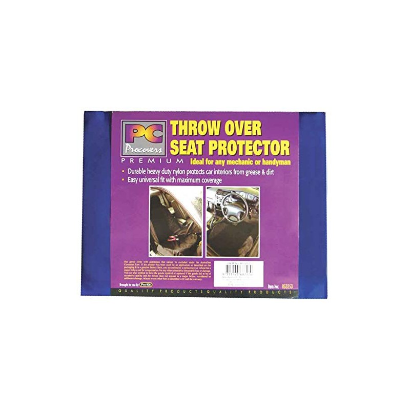 PC Procover RG3253 Heavy Duty Mechanics Throw Over Car Seat