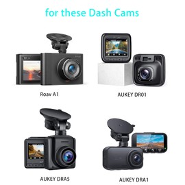 2 x Suction Cup Mount for Apeman Crosstour Dashcam Easy to Install and Use Strong Absorbency High Durability and Removable