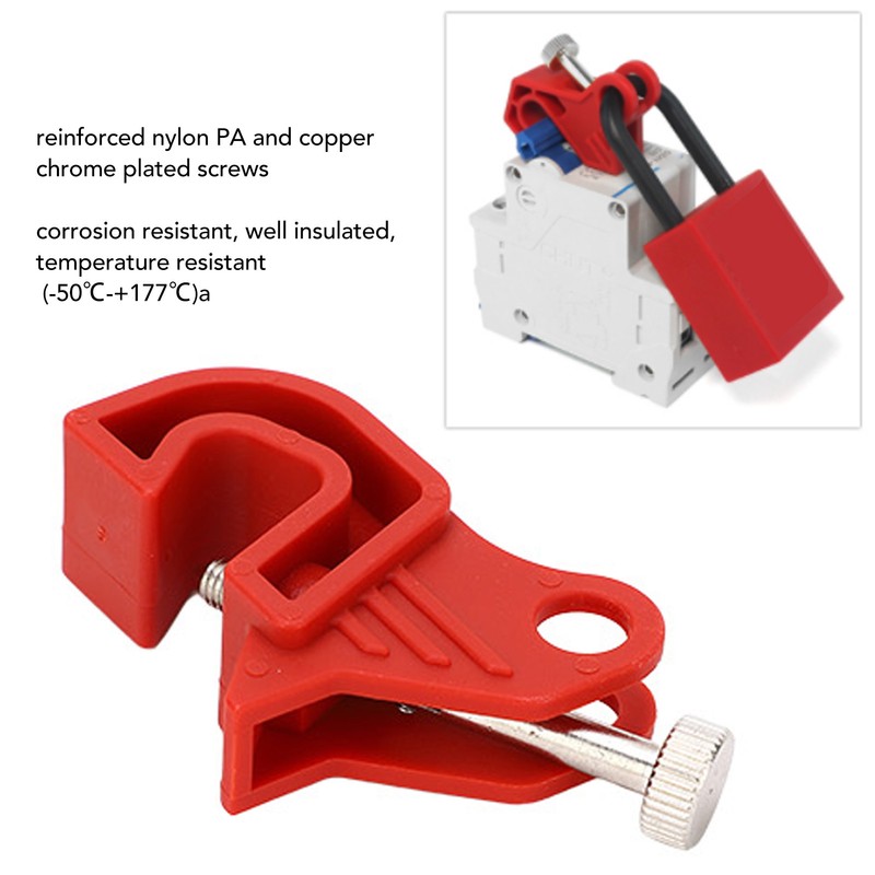 10Pcs Circuit Breaker Lockout Device Multifunctional Universal Circuit Breaker Safety