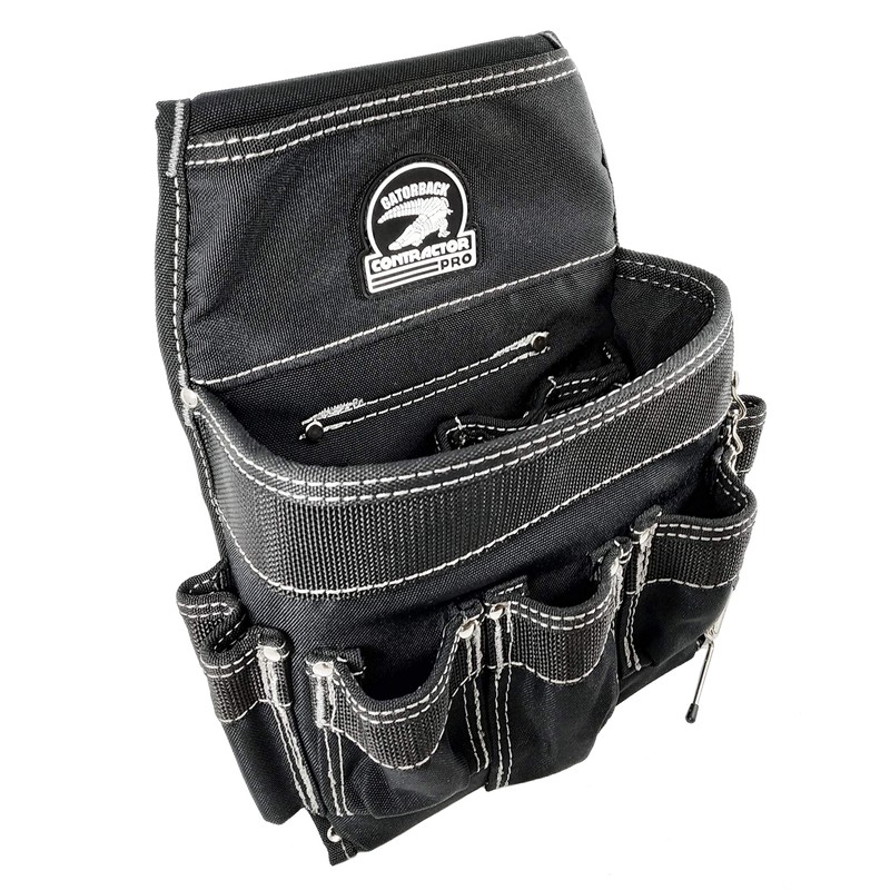 Professional Electrian's Tool and Fastener Pouch Set (tool belt ready)