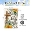 RABUSOFA Summer Garden Flag 12x18 Inch Double Sided Outside,Sunflower With