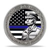 U.S. Police Challenge Coin Law Enforcement Coin Thin Blue Line