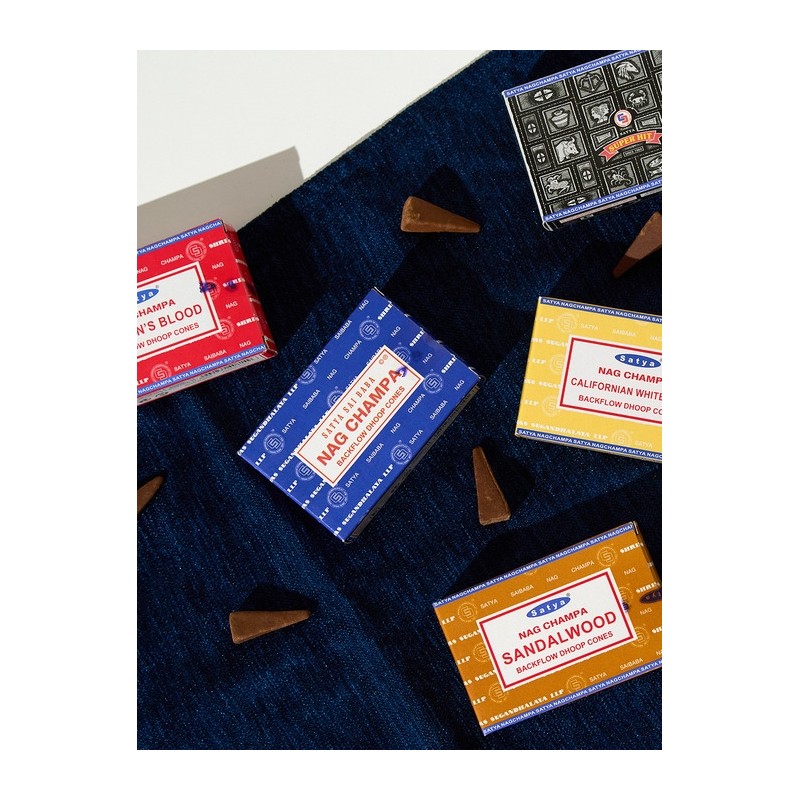 California White Sage Backflow Incense Cone / 캘리포니아 화이트세이지 백플로우