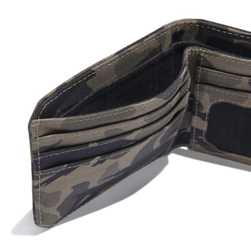 Carhartt Men's Nylon Duck Bifold Wallet, Duck Blind Camo
