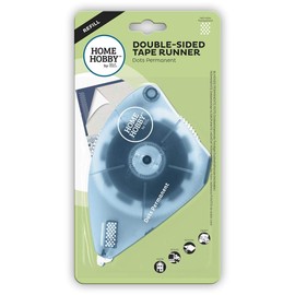 HomeHobby by 3L Double-Sided Tape Runner, Refill Dots, Permanent, 42m/140'