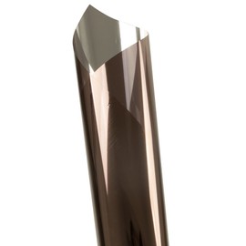 HOHOFILM 60" x 33ft Roll Bronze Silver Window Film One Way Vision Privacy Protection Residential Glass Tint Self Adhesive Sun Blocking Heat Control