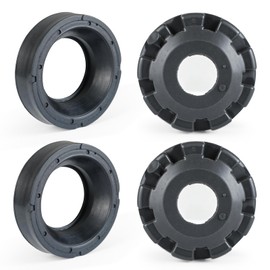 Front Rear Upper & Lower Coil Spring Isolators Kit Fits For Jeep Grand Cherokee WJ/WG 1999-2004, Replaces 52088401 52088257 K160040 K160041 Coil Spring Insulators