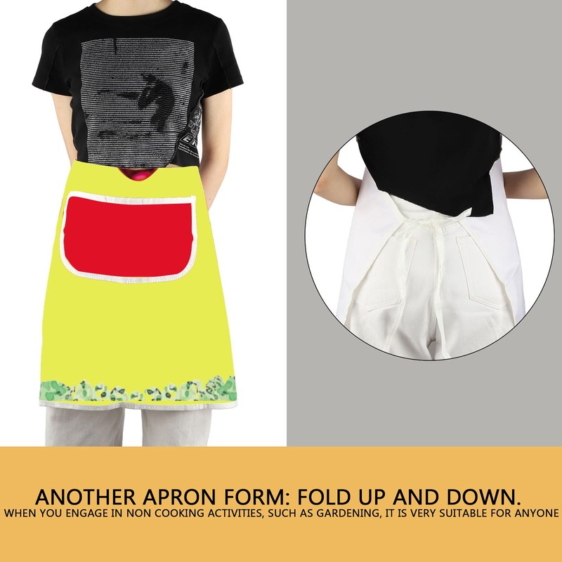 AKTAP Pooh Bear Merchandise Gifts Pooh Bear Cooking Apron Cartoon