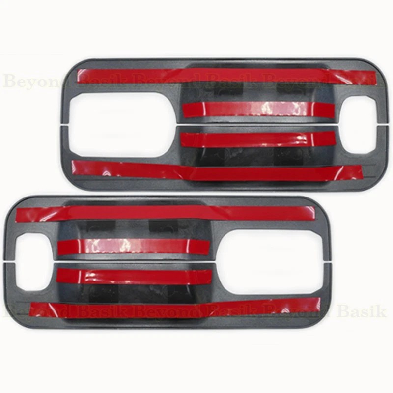 Torox 2020-2022 Ford SuperDuty 2dr Door Handle Bowl COVERS Back