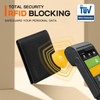RUNBOX Wallet for Men Slim Leather Bifold RFID Blocking Minimalist