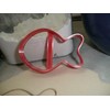 RED GOLDFISH GOLD FISH 3.5 INCH OUTLINE COOKIE CUTTER MADE