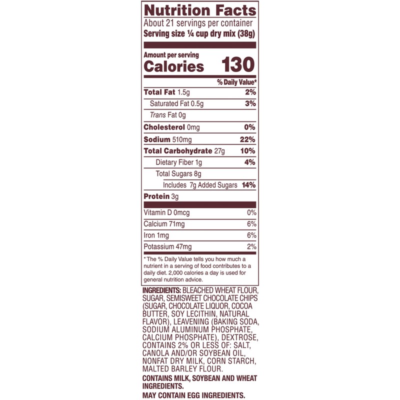 Hungry Jack Complete Chocolate Chip Pancake & Waffle Mix 28