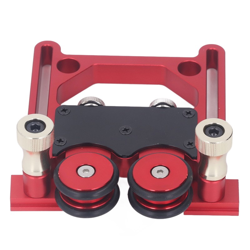 Table Saw Stock Roller Woodworking Double Wheel Sliding Feeding Guide