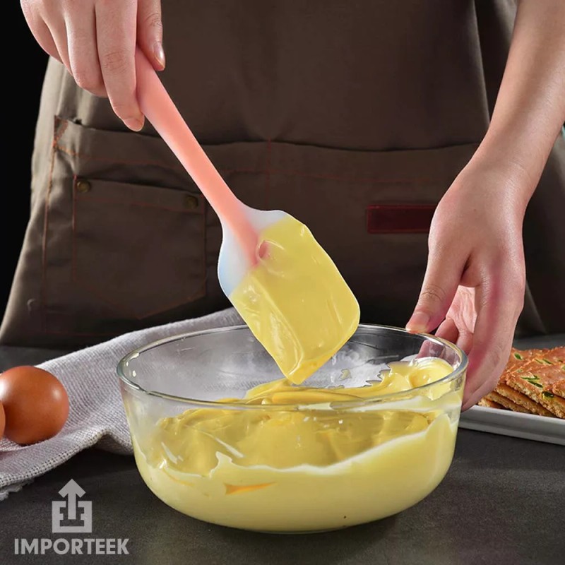 Importeek 25pz Espatula Miserable Silicon Reposteria Cocina Hornear