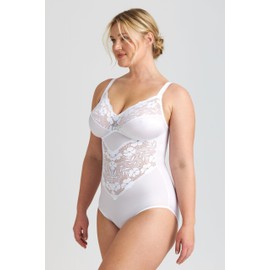Miss Mary Of Sweden Fantastic Flair Bügelloser Spitzen-Body Weiss 95D