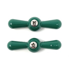 MI MADOL IMPORTS, LLC MADOL Green Metal Replacement Tee Handle with Square Broach Sillcock Tee Hose Bibb Replacement Handle (1) [5400-1] Maneral Cuadrado para Llave de Nariz Universal