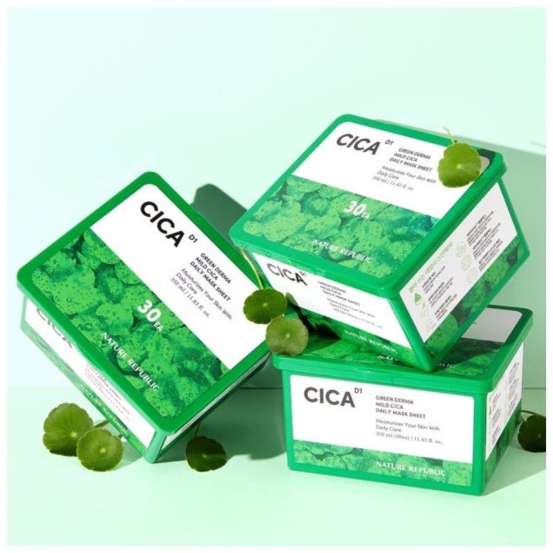 NATURE REPUBLIC Daily Mask Sheet 350ml/30sheets, Type:Intense Multi Collagen Mucin