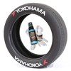 Tire Stickers Yokohama w/Logo - Permanent DIY Glue On White