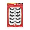 Laflare 3D Cashmere False Eyelashes Multipack, Ultra Soft, Glam, Luxurious,