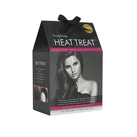 Heat-Treat The Microwaveable Heat Conditioning Hair Cap with 3 Treatments included