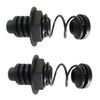 2pcs Trunk Deck Spring Support with Rubber Shock absorbers Fit
