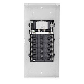Leviton LP210-BPD 20 Space, 20 Circuit Indoor Load Center with 100 Amp Main Circuit Breaker, White