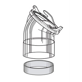 Thetford 70407 Sani-Con 3" Adapter
