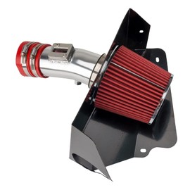 Torchbeam Cold Air Intake Filters System Kits Fit for Nissan Altima 2007-2012 with 3.5L V6 Engine DRSS-5043, Aluminum Filter System Replacement Red