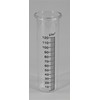 powershop11 Rain gauge glass, 15 cm, real glass with black
