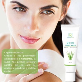 Gel de Aloe Vera, Regenerador Celular, Hidrata a Profundidad, 100 ml, Aloe Vera en su forma mas Pura