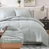 Casa Platino Twin Comforter Set Pre-Washed – 5 Piece Bed