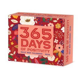 Willow Creek Press 365 Days of Positivity 2026 5.4" x 6.2" Box Calendar